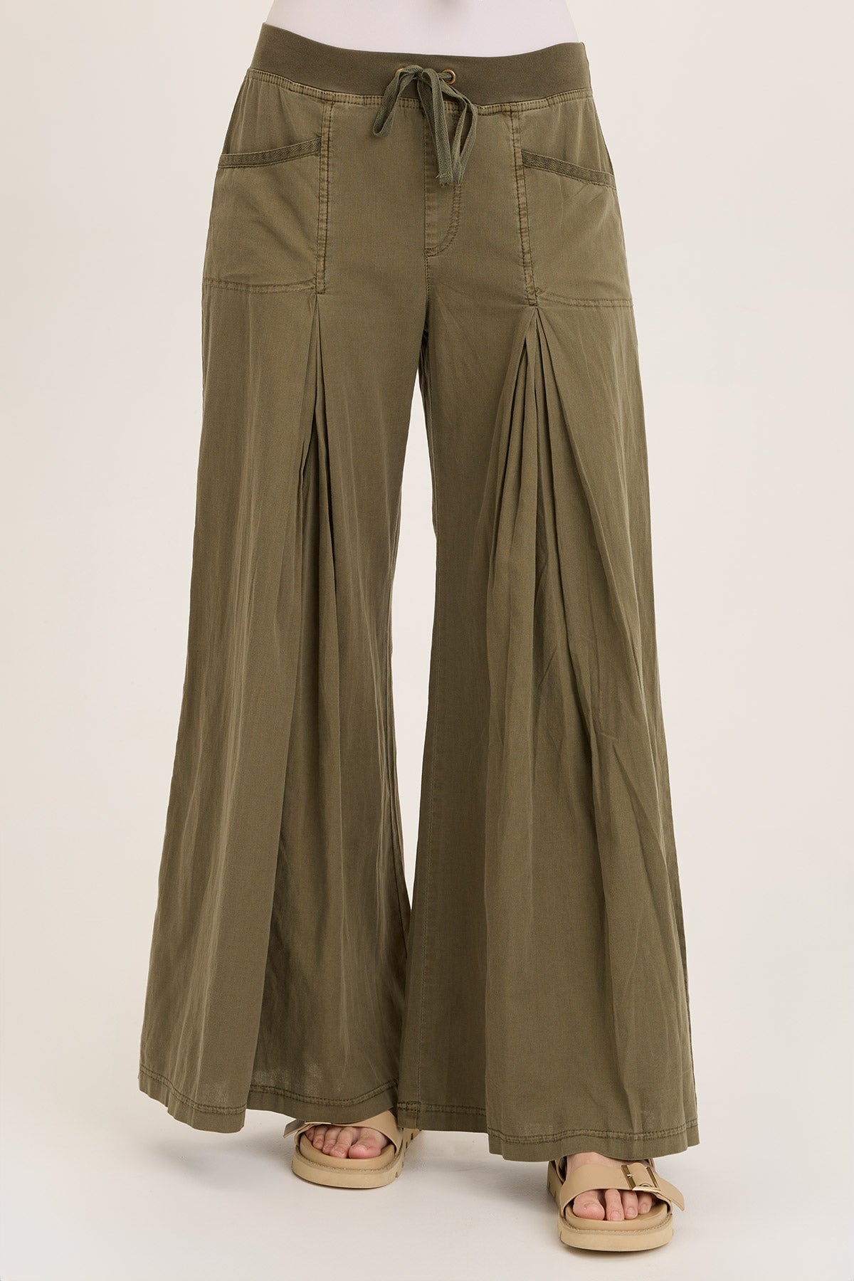Wearables Zorba Linen Ultra Wide Leg Pant