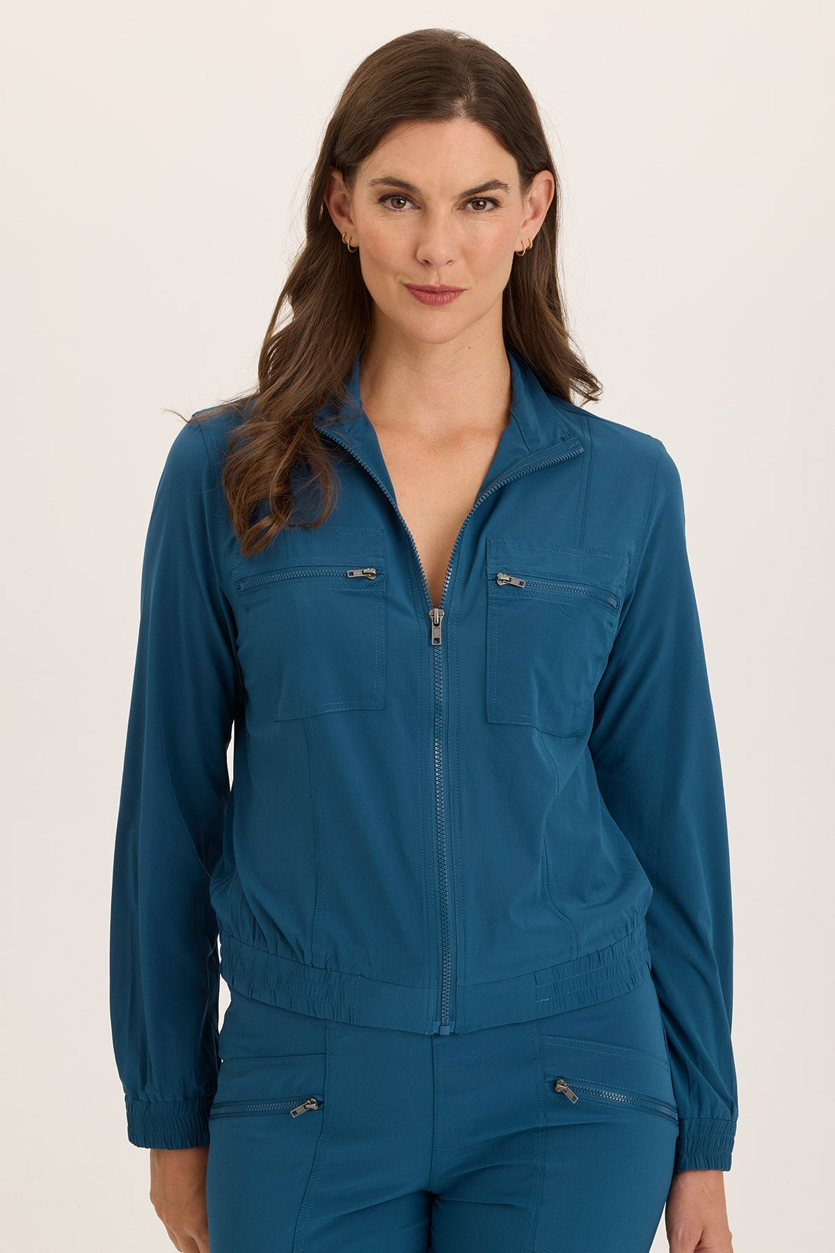 Wearables Quinn Active Ruched Bomber