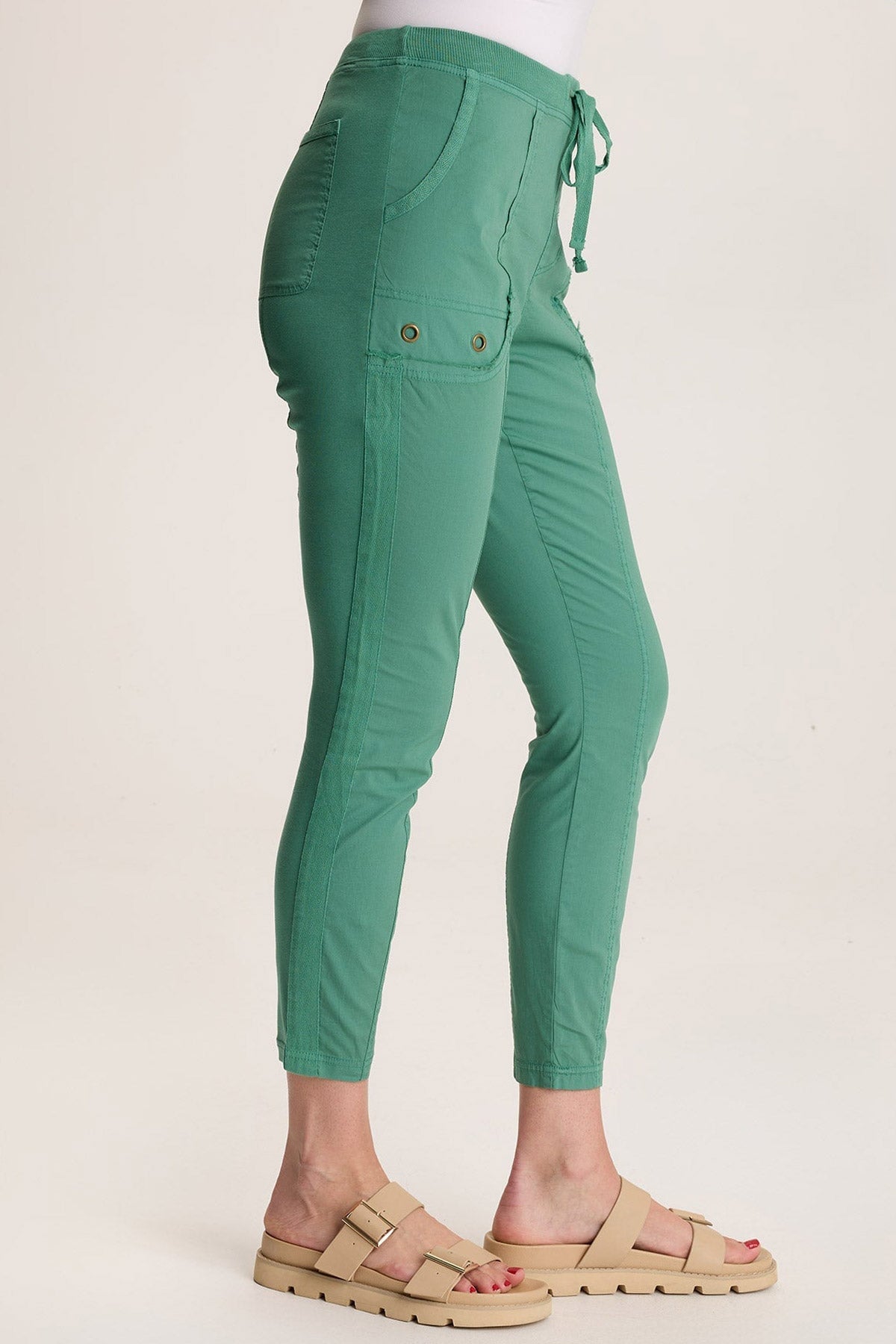 XCVI Rohan Poplin Jersey Drawstring Legging 