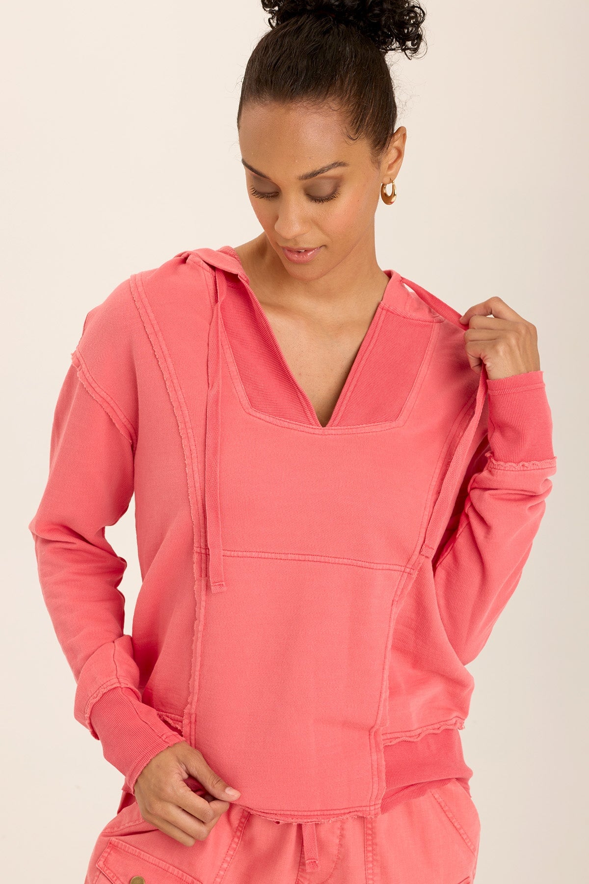 Wearables Rosalyn Terry Distressed Hoodie 