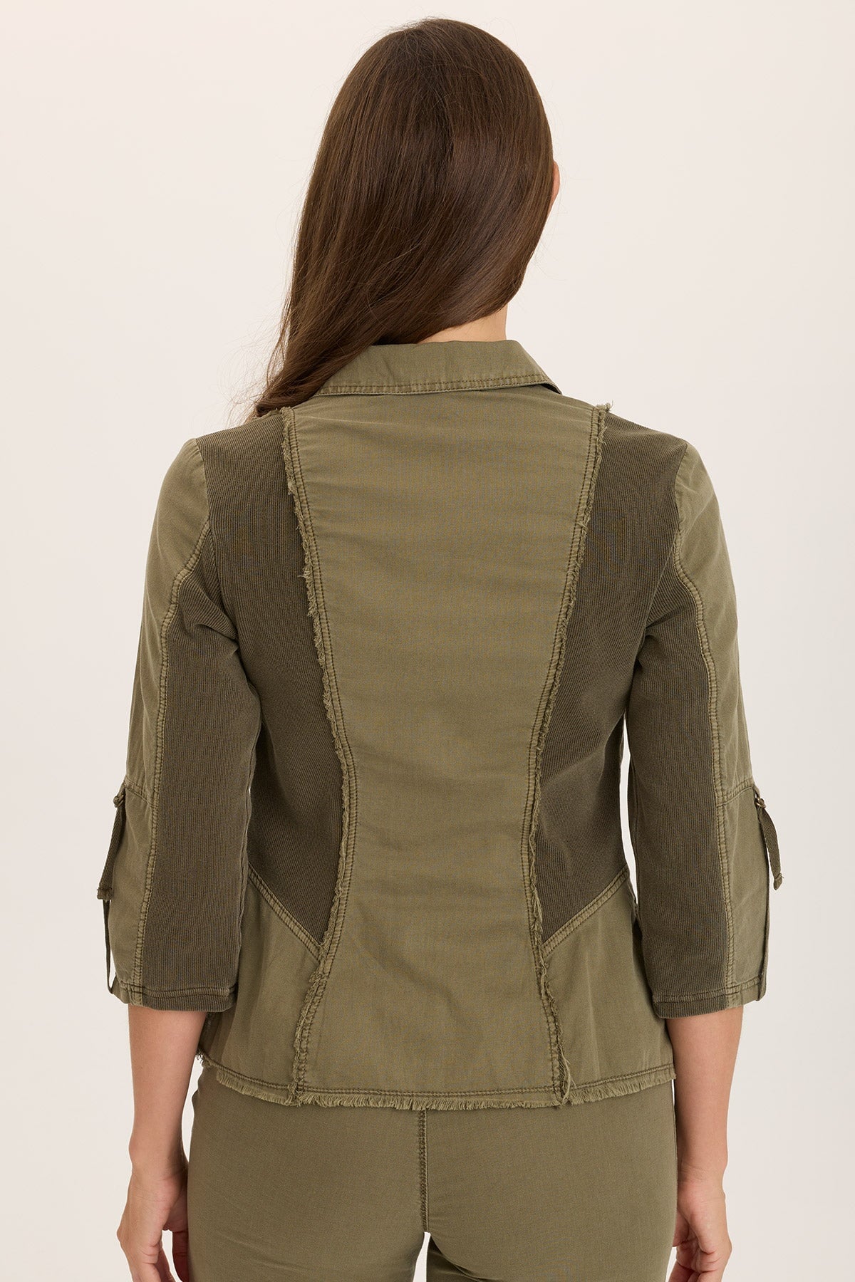 Wearables Linen Raphael Distressed Blazer 