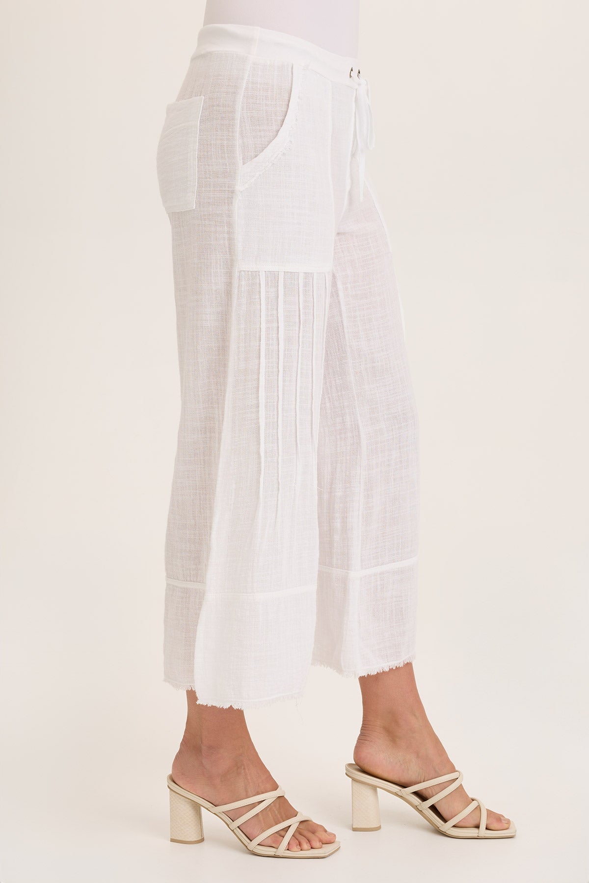 Wearables Ace Gauze Wide Leg Crop 