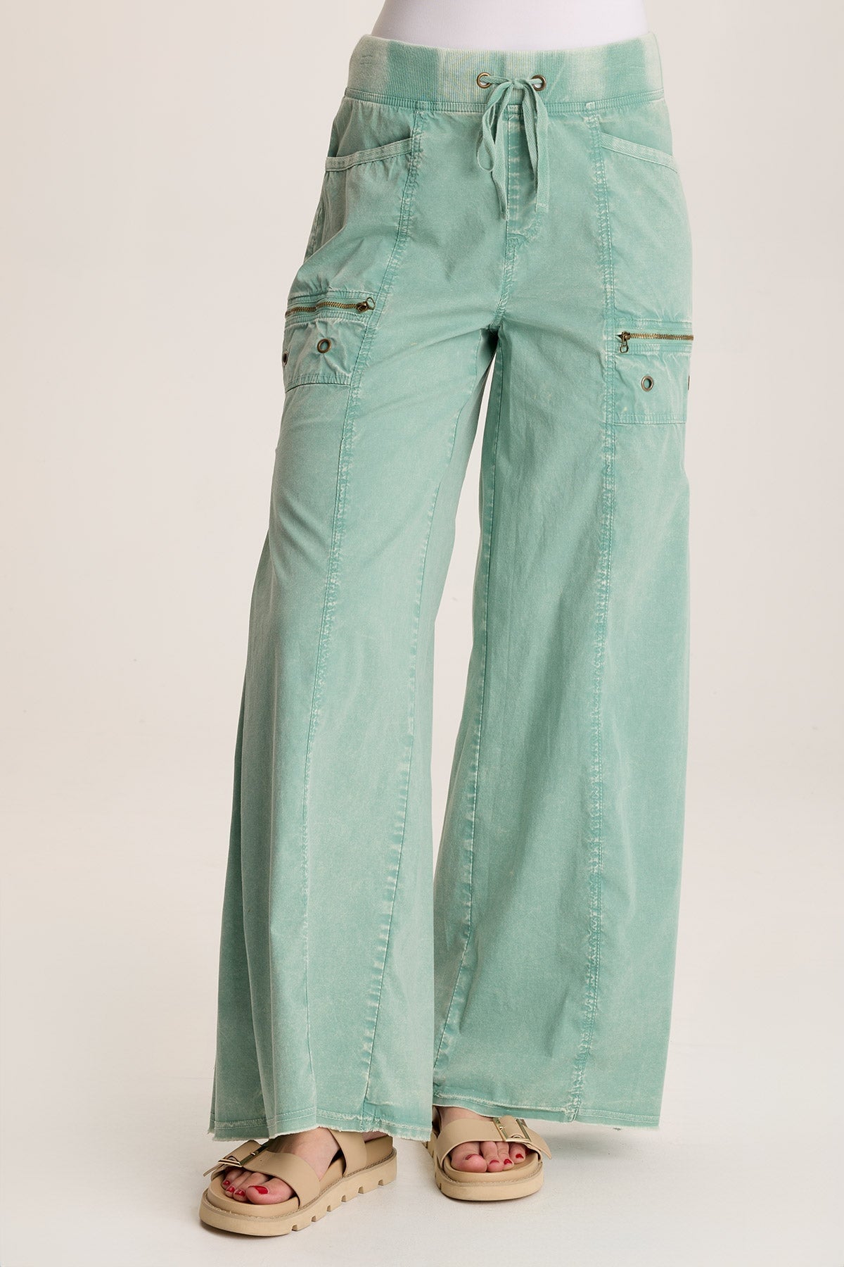 XCVI Coline Poplin Wide Leg Pant