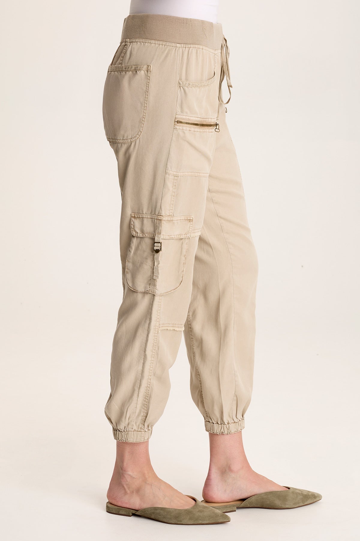 XCVI Hansa Twill Cargo Jogger Pant 