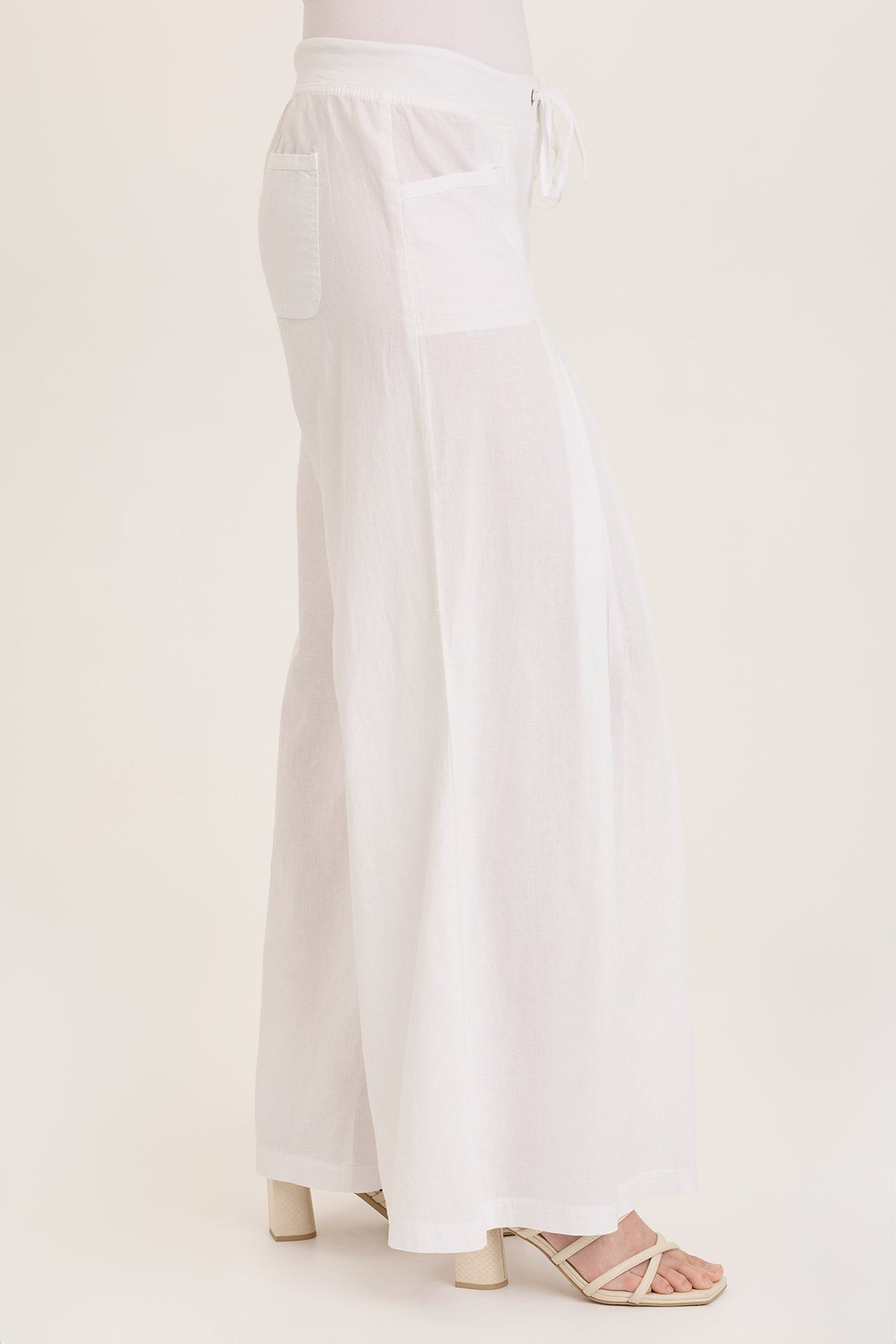 Wearables Zorba Linen Ultra Wide Leg Pant