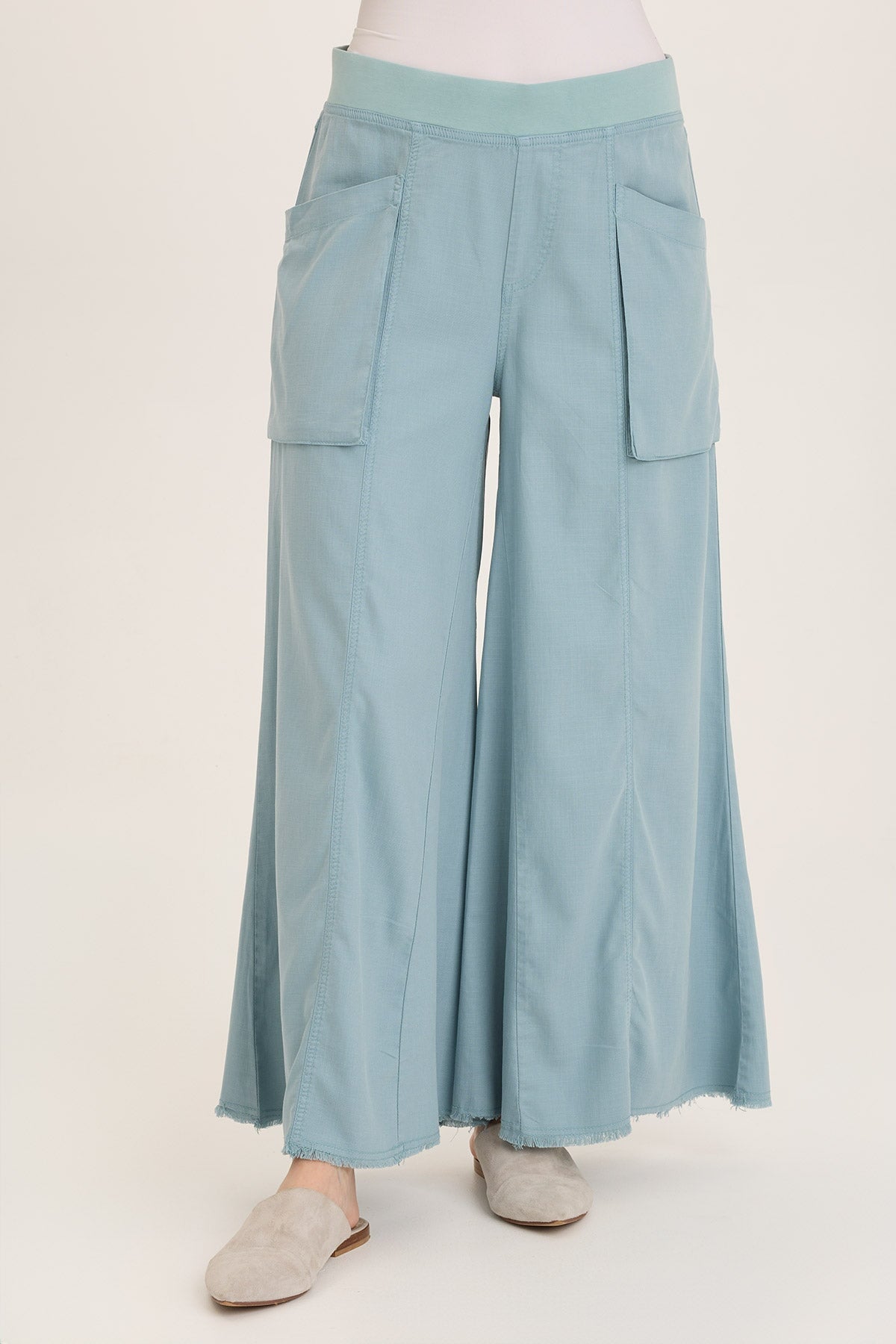 Wearables Desoto Ultra-Flare Wide Leg Pocket Trouser 