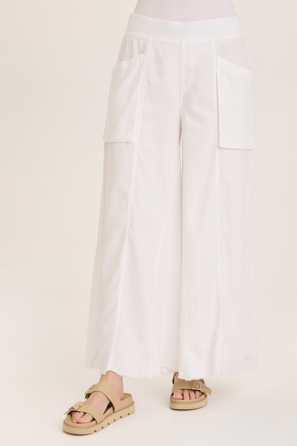 Wearables Desoto Ultra-Flare Wide Leg Pocket Trouser