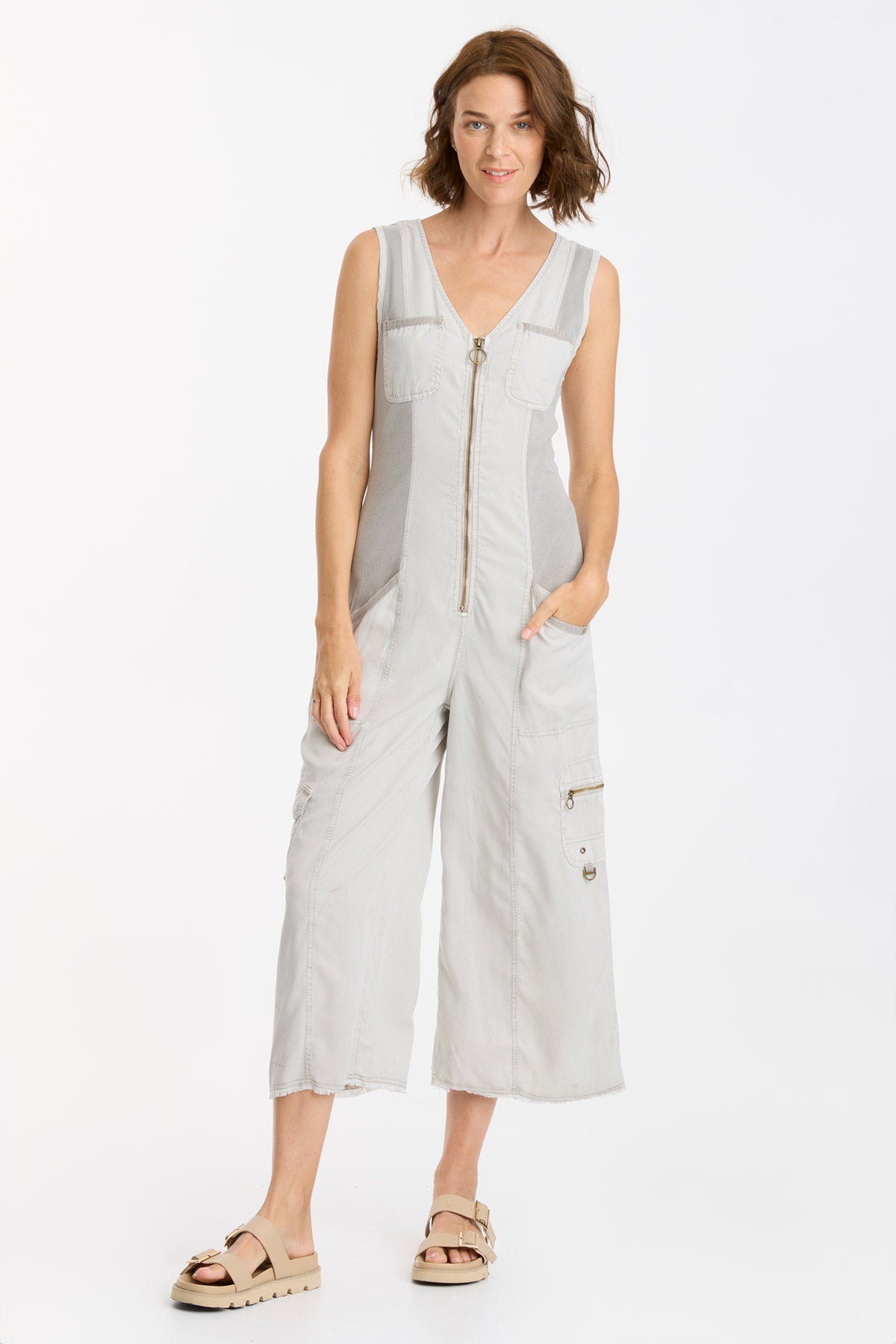 XCVI Tavin Crop Jumpsuit